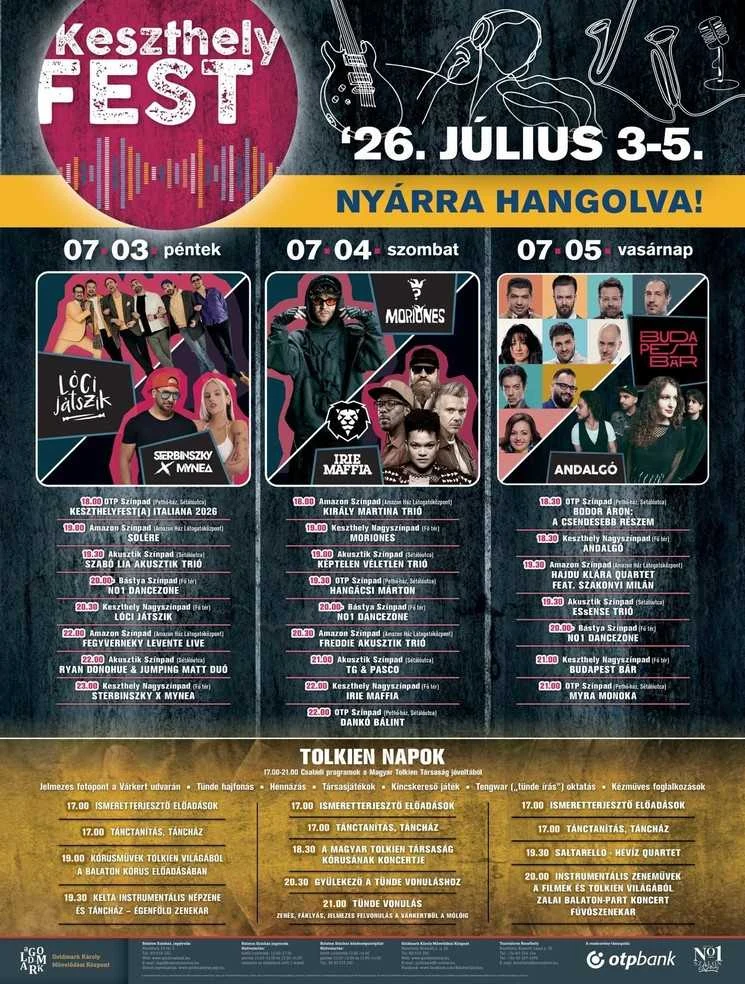 KeszthelyFest – program a Balaton-felvidéken